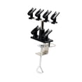 thumbnail image 2 of Soporte de aerógrafo Accesorios de aerógrafos suministros de fijación resistente, soporte de la estación de cepillo de aire portátil de aire Hold 6, 2 of 8