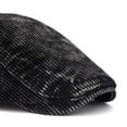 thumbnail image 4 of SGFCWSX Men's Wool Blend Cap,Solid-Color Corduroy Comfortable Causal Beret Hat Black Free Size, 4 of 8