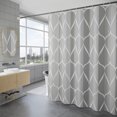 thumbnail image 2 of fastboy Stylish Upgrade Modern Shower Curtains Easy To Install Shower Curtain Waterproof Nimble 280*200 cm, 2 of 6