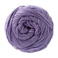 thumbnail image 2 of Silky Soft Yarn by Loops & Threads - Yarn for Knitting - Crochet - Weaving - and Arts & Crafts - Purple - Bamboo - 3.5 oz, 2 of 2