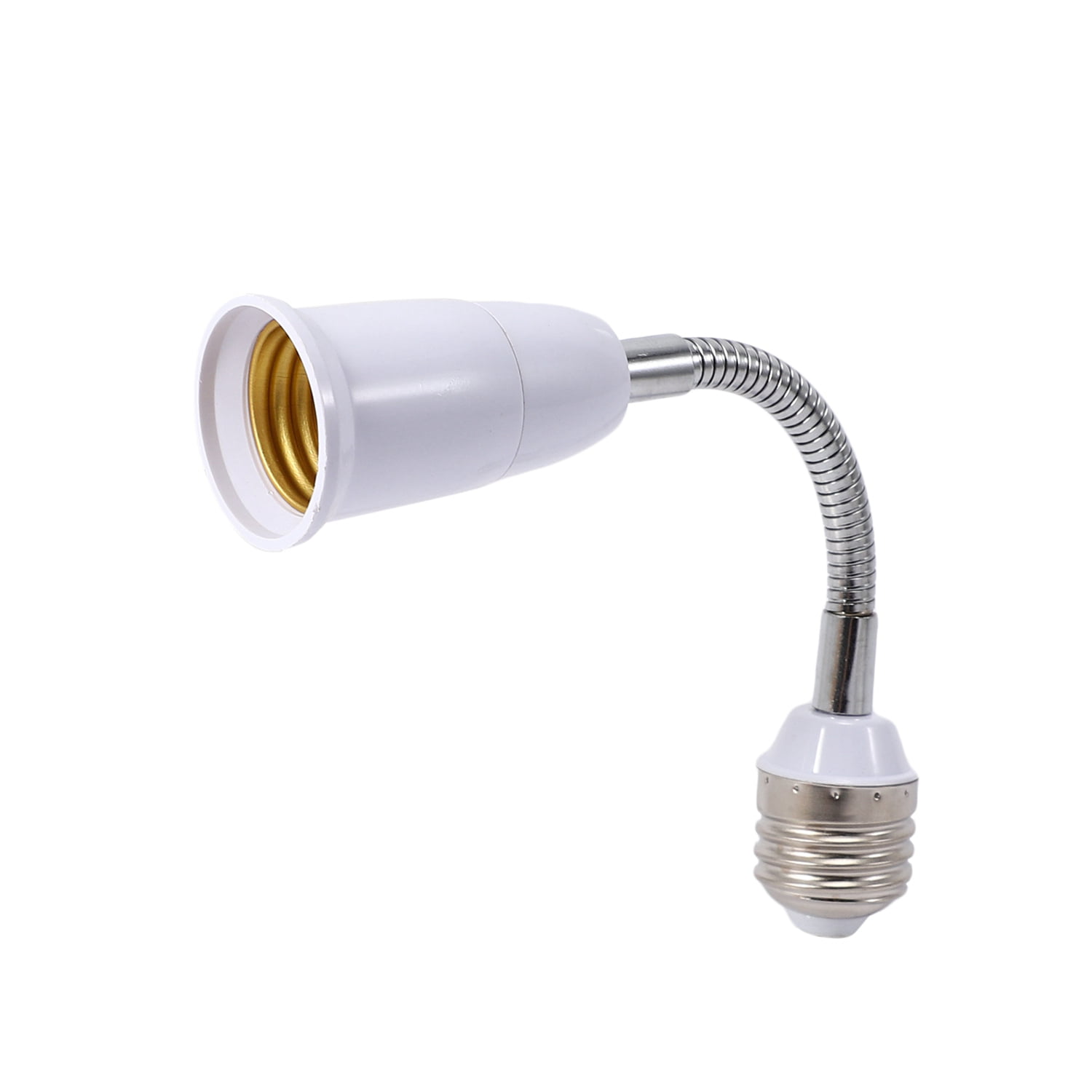 LED Light Bulb Lamp Holder E27 Flexible Extension Adapter Converter Screw Socket 