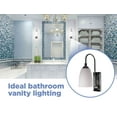 thumbnail image 3 of Rite Lite LPL780C Battery-Operated LED Classic Chrome Wall Sconce, 3 of 7