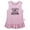 Pink Sleeveless Dresses, variant on We Likes To Potty Funny Dresses For Baby, Newborn Babies Skirts, Infant Princess Dress, 0-24M Kids Graphic Clothes (White Sleeveless Dresses, 0-6 Months)
