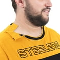 thumbnail image 3 of Men's G-III Sports by Carl Banks Black/Gold Pittsburgh Steelers Adaptive Outlast Long Sleeve T-Shirt, 3 of 3