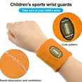 thumbnail image 4 of NIBOLOG 2Pcs Kids Sports Wristband Ball Embroidery Stretch Breathable Sweat Absorbing Boys Girls Knitted Basketball Volleyball Wrist Protector Sweatband, 4 of 8