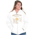 thumbnail image 3 of Vintage Wanderlust National Park Zip Up Hoodie Men's Women's Brisco Brands S, 3 of 5