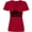 Red, variant on Inktastic Houston Skyline Grunge Women's V-Neck T-Shirt