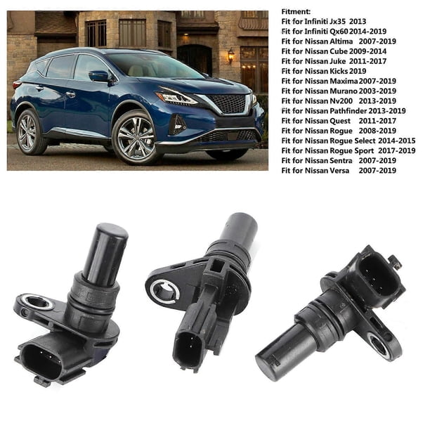 3 sensores de velocidad del vehículo, entrada y salida, transmisor de presión de aceite, aptos para Infiniti JX35/QX60.