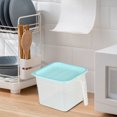 thumbnail image 6 of Pompotops Small Fridge Food Storage Container with Lids, Plastic Transparent Covered Refrigerator Vegetable And Fruit Sorting Storage Food Storage Box, Refrigerator Fresh Box, 6 of 7