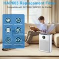 thumbnail image 2 of 2 Pack HAP603 Replacement Filter Compatible with ECOSELF HAP603WF & HAP603 Air Purifi-er, 3-in-1 True Air Purifi-er replacement filter, HAP603 & HAP6, 2 of 6