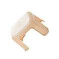 thumbnail image 1 of Toystoory Taburete escalonado de plástico, taburetes gruesos, asiento para cambiar zapatos, almohadilla antideslizante para el hogar, sillas, Conjuntos de muebles de dormitorio Beige S, 1 of 6