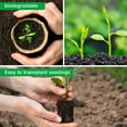 thumbnail image 3 of Macetas de Turba, 30 Macetas de Inicio de Semillas de 3 Pulgadas, Maceta Redonda para Vivero, Macetas Biodegradables con 20 Etiquetas de Plantas Adicionales, 3 of 10