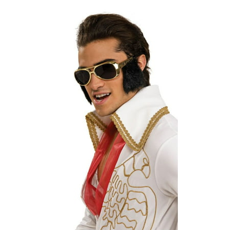 Elvis Glasses with Sideburns Halloween Accessory