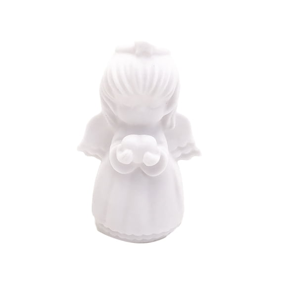 1Pc Creative Lamp Colorful LED Angel Night Light Bed Wall Lamp Home Illumination
