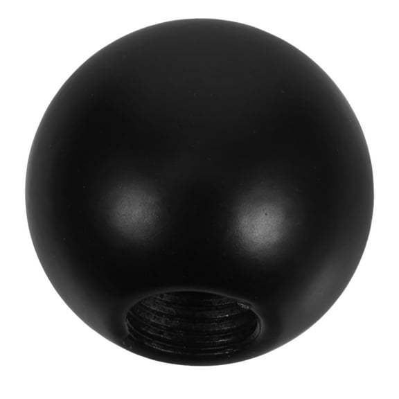 Hemoton  Metal Desk Lamp Harp Top Finial Steel Shade Solid Finials Caps Tapped Black