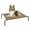 Brown, variant on PHYEX Dog Cot Bed, Breathable Raised Dog Bed for Medium Dogs, 43.5"L x 25.5"W x 7.8"H, Blue