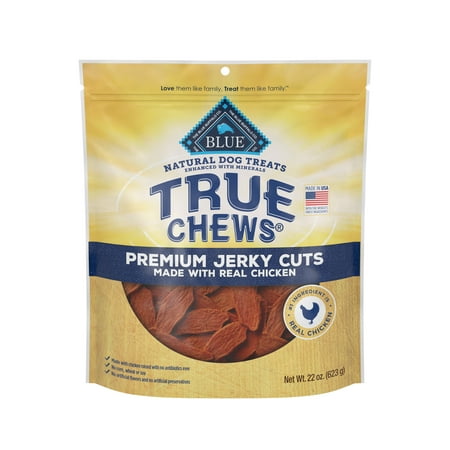 UPC: 0840243149315 | Blue Buffalo True Chews Premium Jerky Cuts Natural Dog Treats Chicken 22oz bag