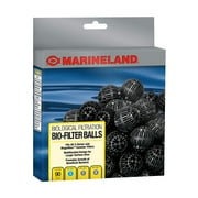 Angle View: Marineland Bio-Filter Balls, Supports Biological Aquarium Filtration, Fits All C-Series Canister Filters