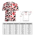 thumbnail image 2 of Animal Print Patterns Women's Short Sleeve T-Shirt Crew Neck Casual Summer Trendy Loose Fit Tops, 2 of 6