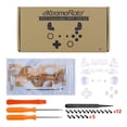 thumbnail image 3 of eXtremeRate Multi-Colors Luminated Dpad Thumbsticks Start Back ABXY Action Buttons, White Classical Symbols Buttons DTFS (DTF 2.0) LED Kit for Xbox One S/X Controller - Controller NOT Included, 3 of 9
