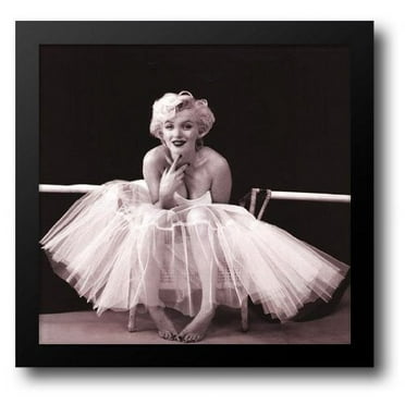 Marilyn Monroe - Ballerina 20x20 Framed Art Print by Greene, Milton
