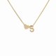 thumbnail image 2 of Collar Letras Collares Delicados Chapados en Oro 18 Quilates para Mujer (estilo Dorado 4), 2 of 9