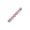 thumbnail image 3 of Pink Tourmaline Ring 1.00 Carat (Ctw) in Sterling Silver, 3 of 6
