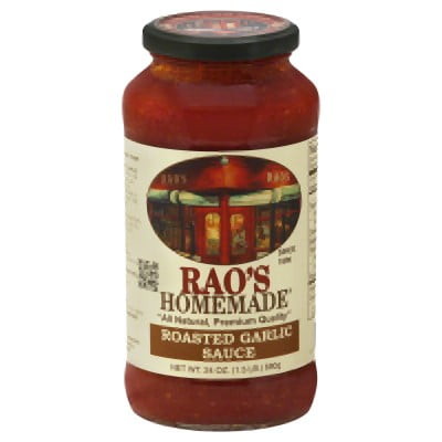 Rao's Homemade Roasted Garlic Sauce, 24.0 OZ (Best Homemade Pizza Sauce)