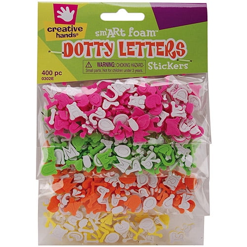 Foam Stickers 400/pkgmini Dotty Letters