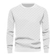 thumbnail image 6 of Vetsdori Knit Shirts for Men Sport Long Sleeve Pullover Comfy Winter Crew Neck Plain Mens Tops Casual, 6 of 6