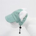 thumbnail image 2 of cyan Dog Sun Hat for Outdoor Travel Camping, 2 of 5