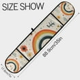 thumbnail image 3 of Yayeee Double Oven Mitt Kitchen Heat Resistant Baking 35" x7" Quilted Glove, Cute Rainbow, 3 of 6