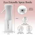 thumbnail image 6 of Kitsch Continuous Spray Bottle for Hair – Fine Mist Water Mister & Water Spray Bottle – Recycled Hair Spray Bottle – Spray Bottles for Cleaning, Styling, Plants & More – White, 150ml, 6 of 8