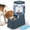 Navy, variant on 1.1 Gallon Dog Automatic Water Dispenser Cat Gravity Waterer Feeder with Filter Ice Pack