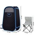 thumbnail image 5 of Portable Folding Full size Steam Sauna with 1000W&2.2L steam Generator. Personal Sauna Tent for Relaxation & Spa, 5 of 5