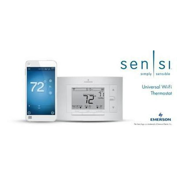 White Rodgers Emerson 1f86u42wf 4ht 2cl Wifi Sensi 7 Day Programmable Thermostat