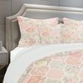 thumbnail image 4 of Designart 'Patchwork Pattern with Flowers' Patterned Bedding Set - Duvet Cover & Shams, 4 of 4
