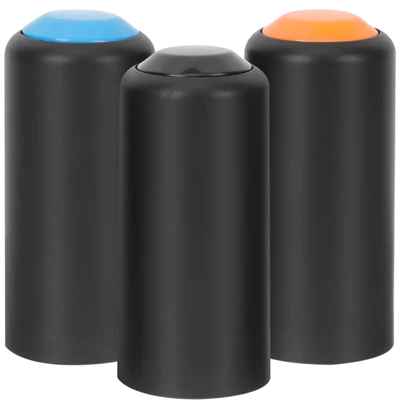 3pcs Microphone Battery Covers Mic Battery Screw on Cap Compatible for Shure PGX2/SLX2/PG58/SM58/BETA58