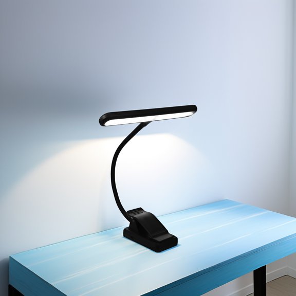Masteelf Rechargeable Music Stand Light Desk Clip On Reading Light Piano Lamp Lightweight Book Light
