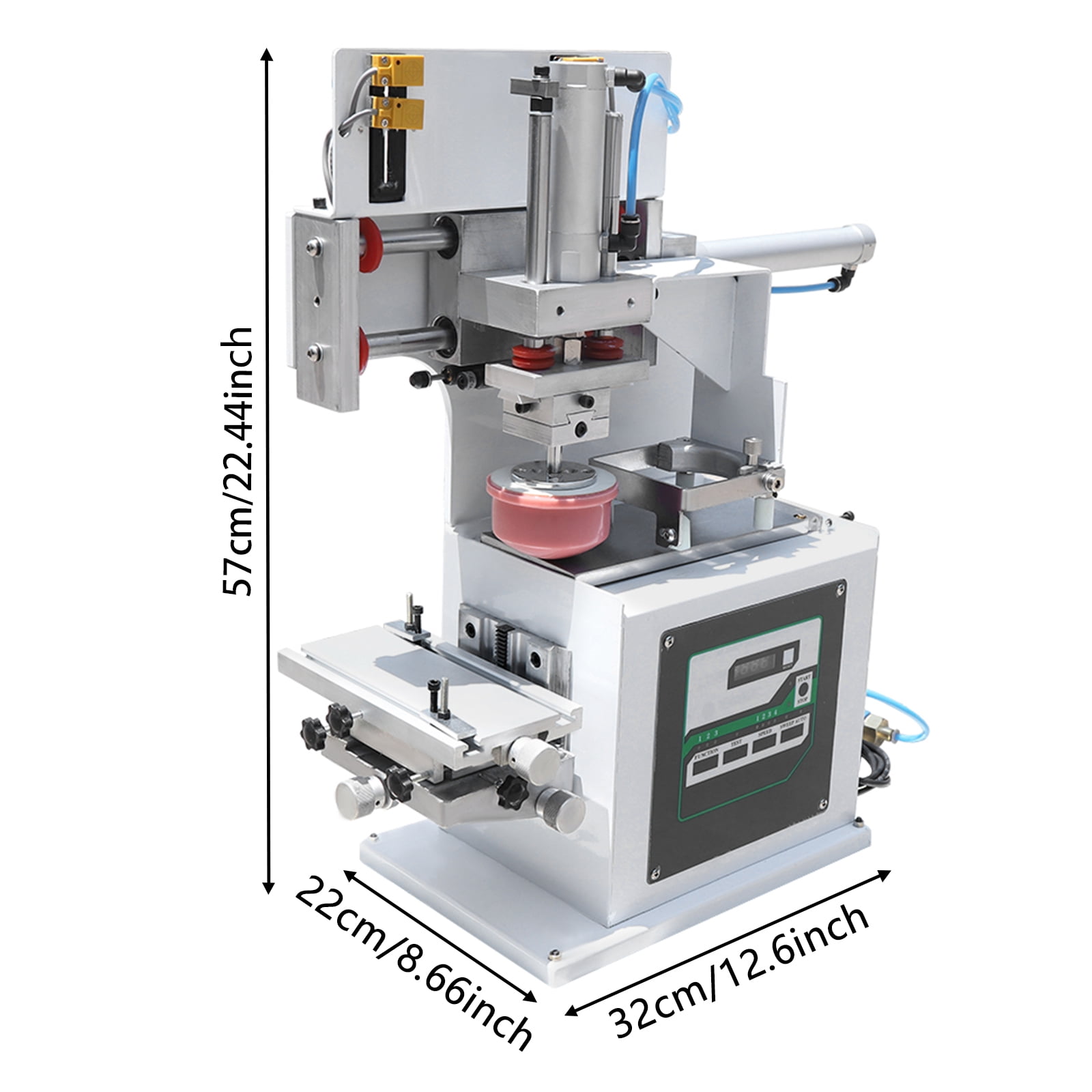 Wildnix ZX-40 Ultra Ribbon Printing Machine, Pneumatic Cup Printer