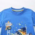 thumbnail image 7 of Toddler Boy Summer Short Sets Outfits Cotton Casual CrewNeck Short Sleeve Playwear Clothes Set, 7 of 7