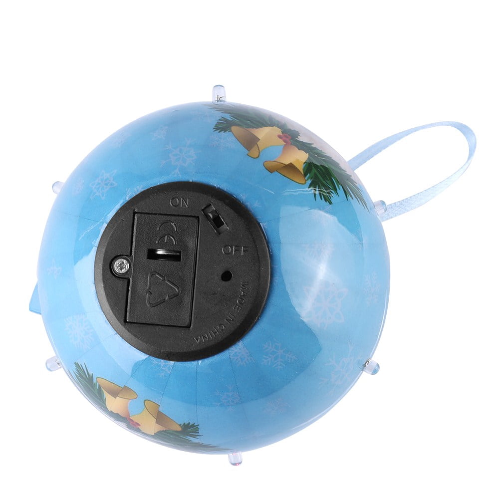 Dog Collection Twinkling Lights Christmas Ball Indoor Decorative Ornament