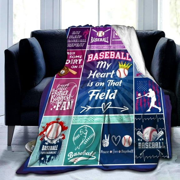 Soccer Blanket Super Soft Flannel Blankets and Throws Outdoor Football for Bedding Boys Girls Adults Gifts 50"X40"