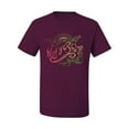 thumbnail image 2 of Classic This Little Light of Mine Inspirational/Christian Men's Graphic T-Shirt, Maroon, 5XL, 2 of 3
