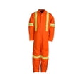 thumbnail image 2 of Big Bill 837BF Premium Twill Lined Coverall with Reflective Material-Navy-Regular-XL, 2 of 3