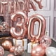 thumbnail image 2 of Decoración de fiesta de 30 años con pancarta,Globos de confeti de oro rosa,Globos de 30 años para decoración de fiesta de cumpleaños de damas, 2 of 5
