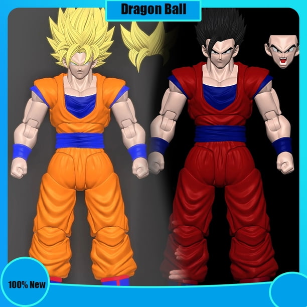 Nuevos juguetes con agujeros negros, accesorios de Dragon Ball, Son Goku, Son Gohan, cabezas de Vegeta, accesorios Shf Super Saiyan Ssj4, figuras de Anime