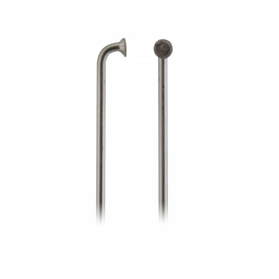 CN Spokes J-Bend 12g 267mm Silver Sold Individually