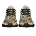 thumbnail image 5 of Fall Truck Pumpkins Fall For Jesus He Never Leaves Halloween Thanksgiving Shoes Sneakers Black Size 13, 5 of 7