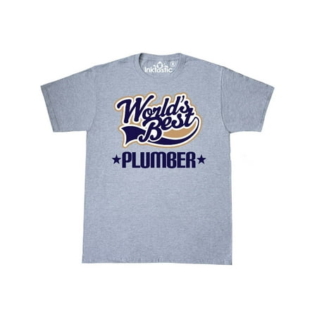 Plumber Worlds Best Plumbing T-Shirt (Best Plumber In The World)